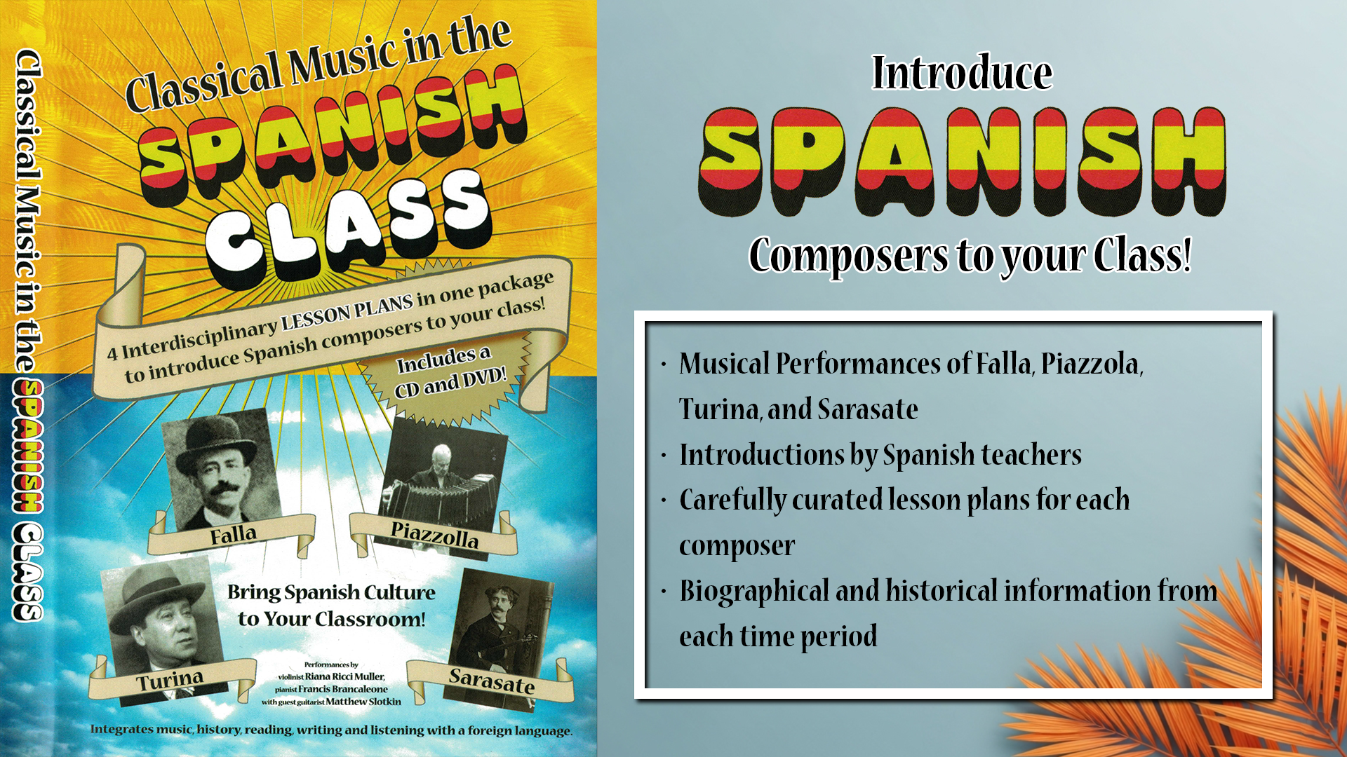 Introduce Spanish Composers to your Class